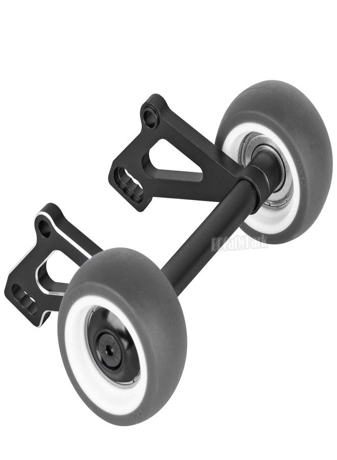 BRCatWPark Aluminum Wheelie Bar Set Upgrades Part for 1/8 Kraton 6S V6,Alloy Wheelie Bar Hops Up Upgrades Part,Black - Image 5